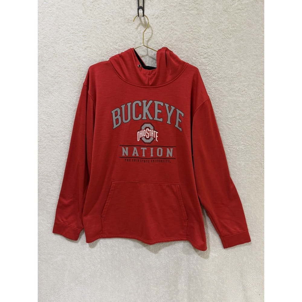 Ohio State Buckeyes Red Hoodie Men's Size 3XL Football OSU